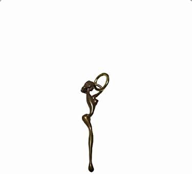 Holiday Gift Promotion! Sex erogenous Woman Shape Ear Cleaner Earwax Spoon Earpick Portable Pendant Accessories with Gift Box Saint Valentine's Day