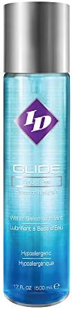 ID Glide 17 Fl Oz Natural Feel Water-Based Personal Lubricant