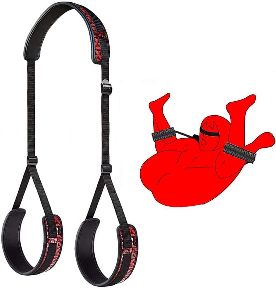 Bed Restraints for Couples Queen Size Bed Restraint for Couples King Bed Bondaged Kit Adult Submissive Bondaged Restraints Sweater Sex Set Bed Sexual Hands Feet Cuff Straps Sex Handcuffs for Women G28
