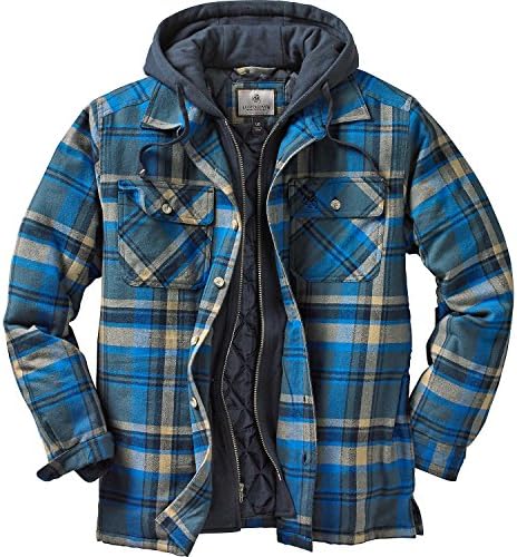 Legendary Whitetails Men's Maplewood Hooded Shirt Jacket