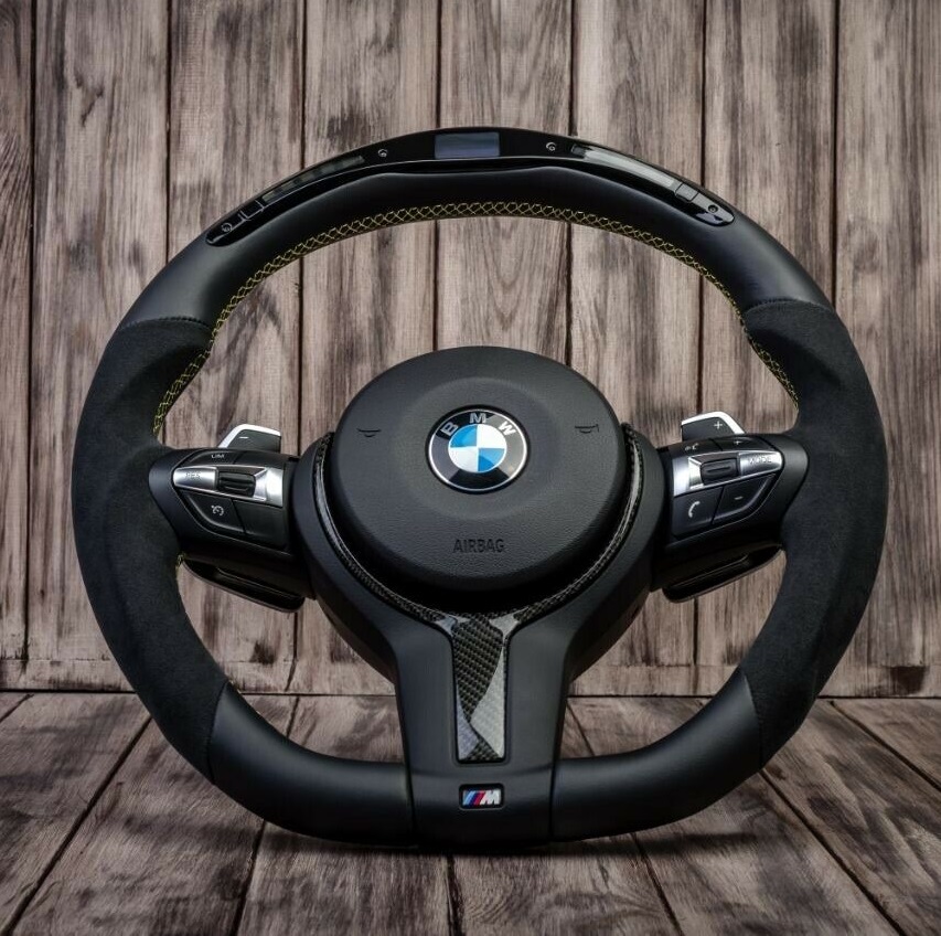 M Steering Wheel For Bmw F01 F02 F06 F07 F10 F11 F12 F13 F14 F15 F16 F22 F30 F31 F32 F33 F34 F80 F82 F83 F85 F86 F87 X3 X4 X5 X6 