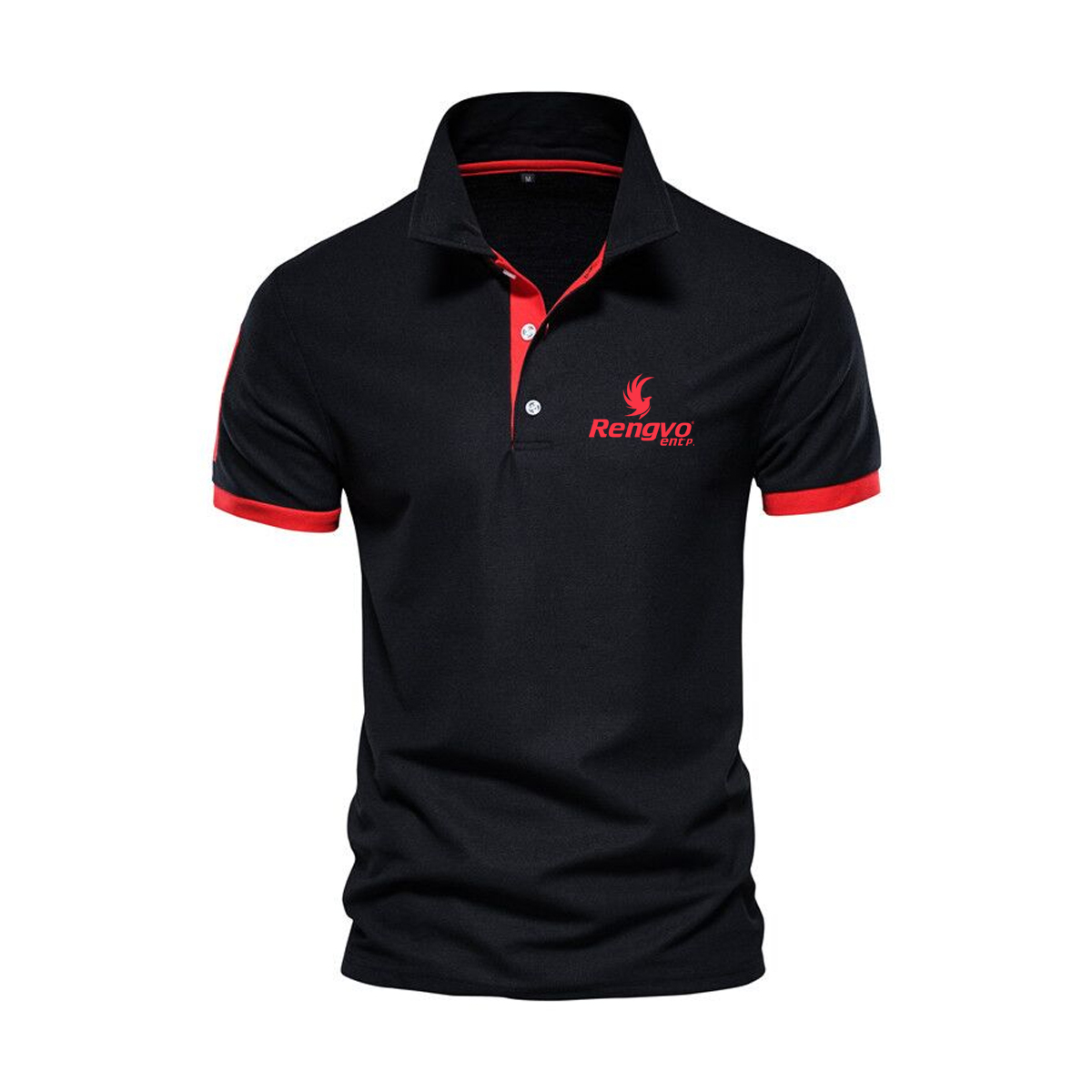 Summer 2022 New Men's Polo Shirt Leisure Fitness Sport Deer Embroidered Polo Shirt Men's Vermilnet Fashion Lapel T-shirt Shirt 