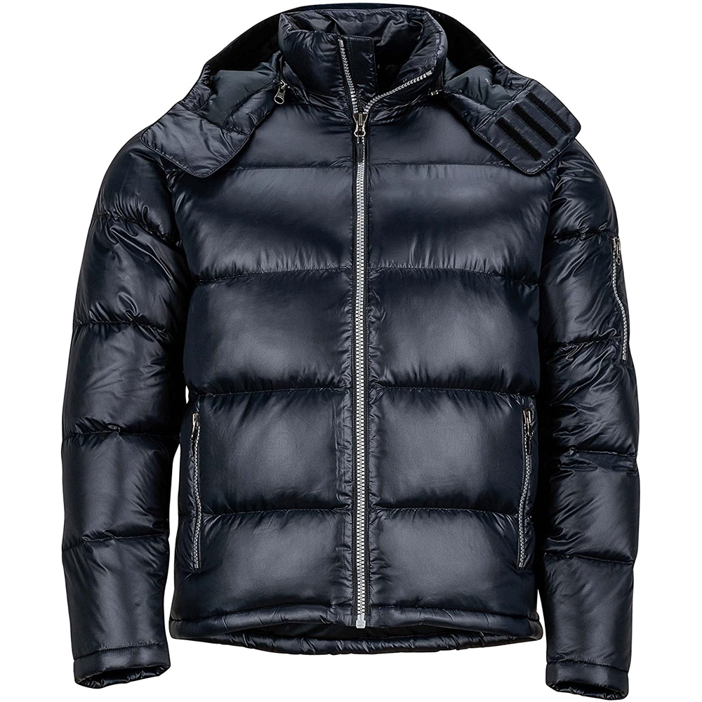 High Quality Puffer Jackets Cold Weather Winter Bubble Wholesale Custom Men's Bubble Cuff Hat Winter Down Warm Jacket 