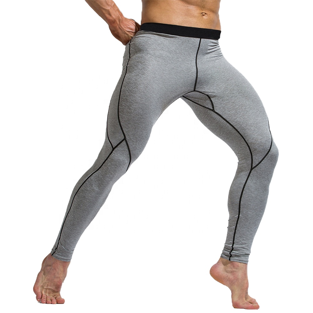 Customize Outdoor Tight Running Clothing Men Quick Dry Gym Suit Fitness Wear Sport Tights Leggings Sets Sportswear 
