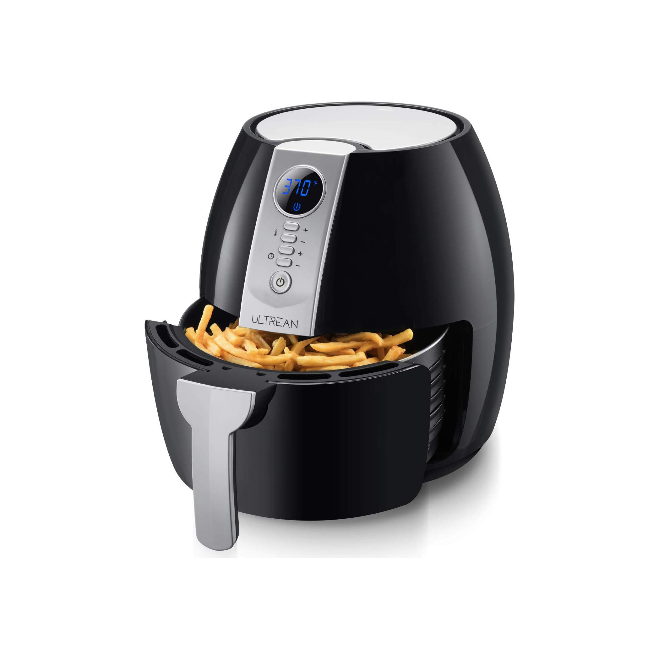 Super Hot Selling Household 10l Large Capacity Stainless Steel Digital Air Fryer Touch Screen Visual Air Fryer