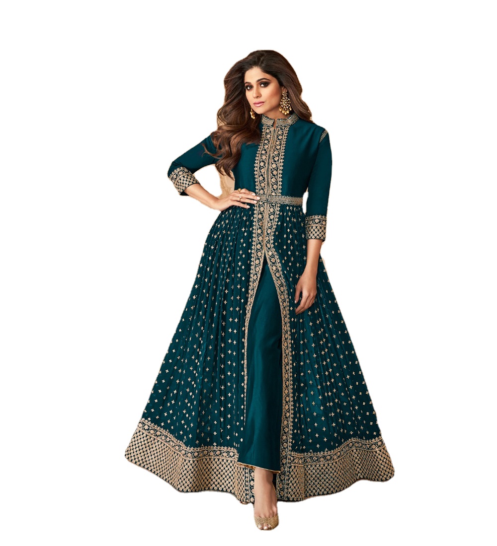 Exclusive Indian Designer Pakistani Embroidery Salwar Kameez Wedding Party Suit Women Wholesale Rate High Quality Dresses 