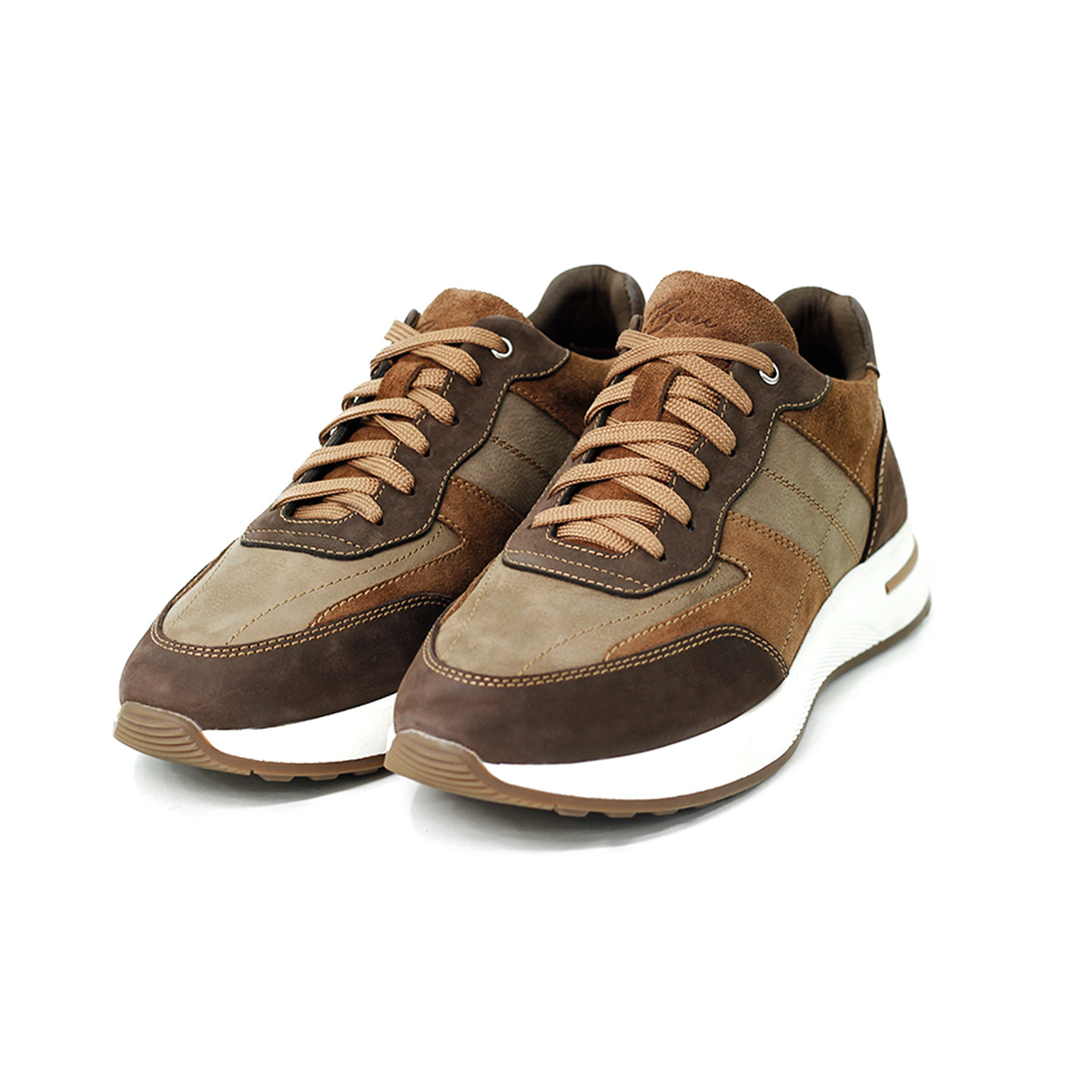 Hot Selling Men's Sneakers Brown Color Casual Style Reliable Supplier Men's Footwear