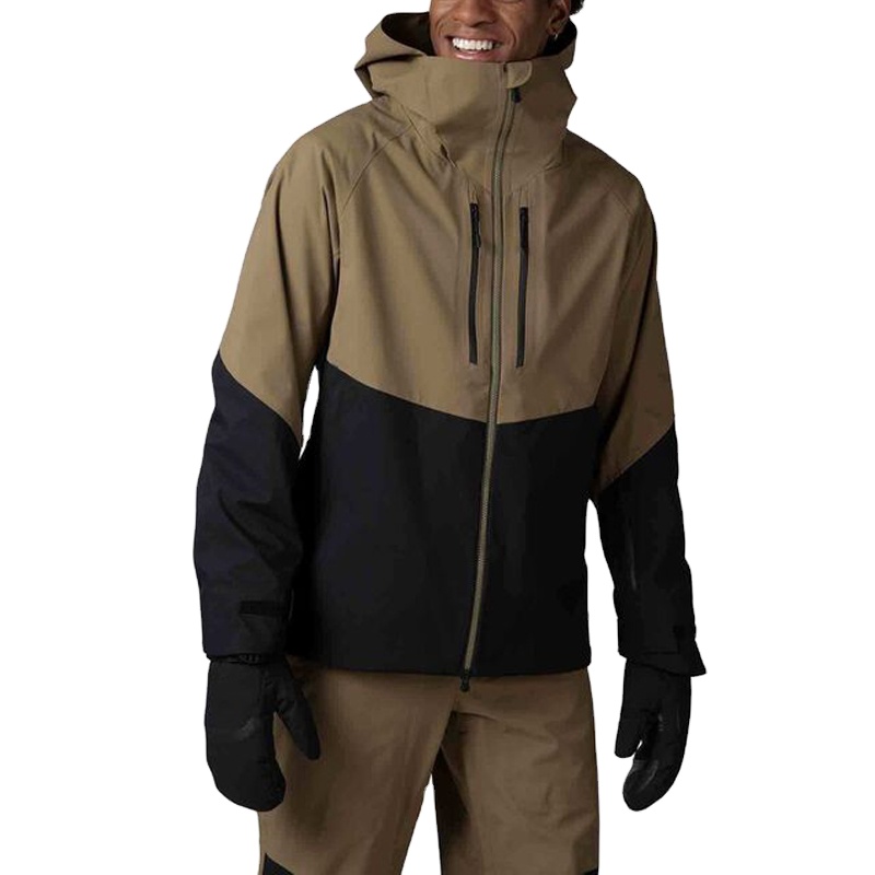 Men's Women's Waterproof Ski Suit 20000mm Panel Design Insulated Jacket Snowboarding Windproof Warm One Piece Ski Gear