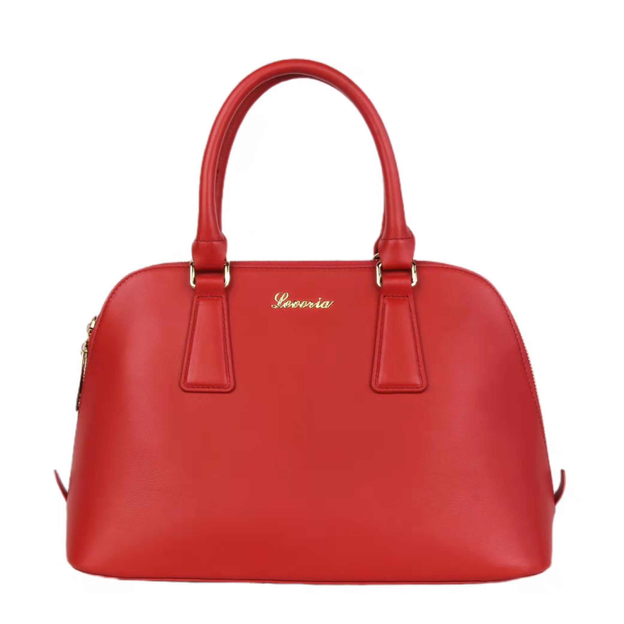 Work Zip Leather Women Handbag Classical Tote Bag Leather Handbag 