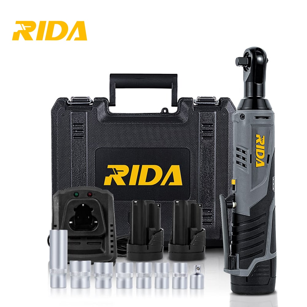 12pcs Car Repair Tool Box And Ratchet Wrench Socket Set 