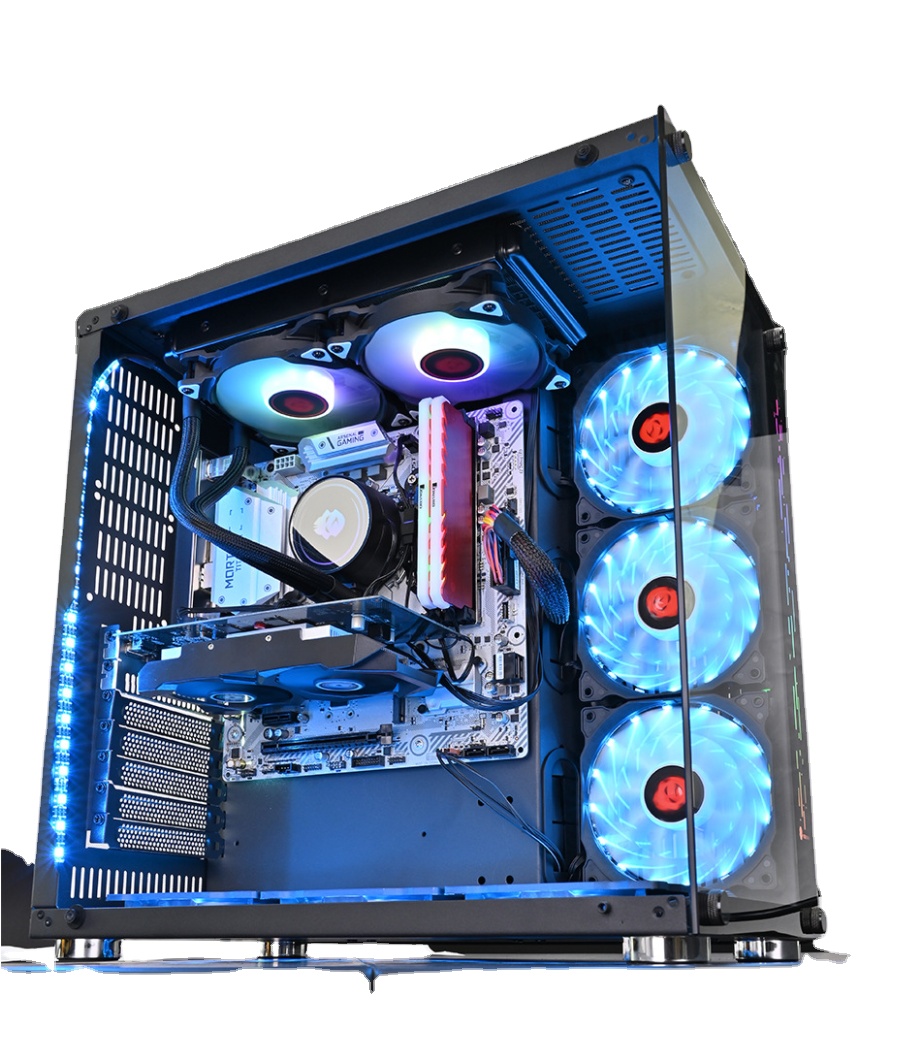Computer For Video Montage I9 X490 32gb Ram 512 Ssd M.2 7200rpm Hdd 8g 2080 Card With Ups Power Hd Monitor Atx Computer