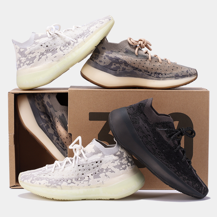 Originals Yezy 380 Running Shoes Casual Sport Shoes 350 V3 Sneakers Running Original Logo Boxes 