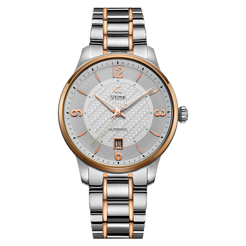 Utime Charming Automatic Watch For Man Calendar Date Display Japan Automatic Wristwatch U0036g Relogio Masculino 