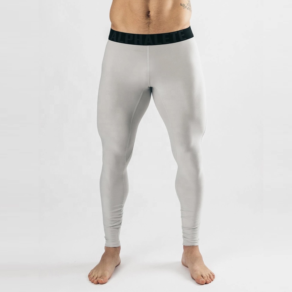 New Fashion Cheap Customised Logo Men's Legging Plus Size Fitness Legging Gym Workout Sportswear Scrunch Butt Push Up Legging 