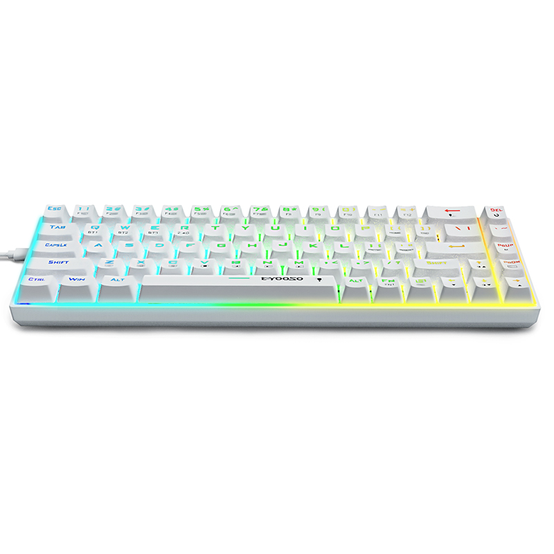 Hot Product Custom Logo Gamer Keyboard Computer Accessory 108 Keys Keyboard Ergonomic Full Gaming Mechanical Keyboard 