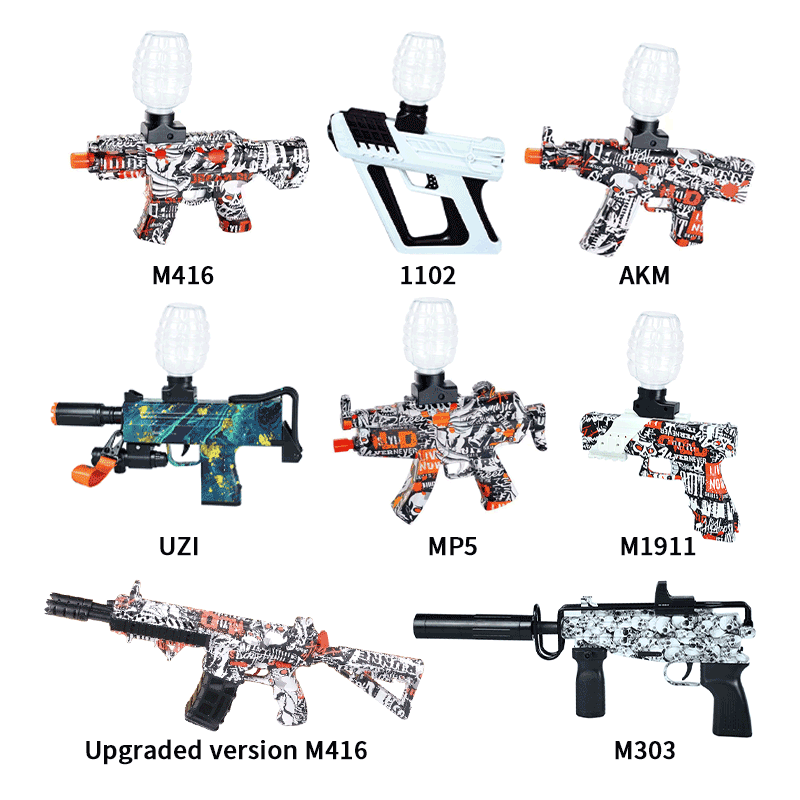 Wholesale Gel Splat Splatter Ball Gun Blaster Gun Ammo Gel Shooter Gun Toy For Boy 