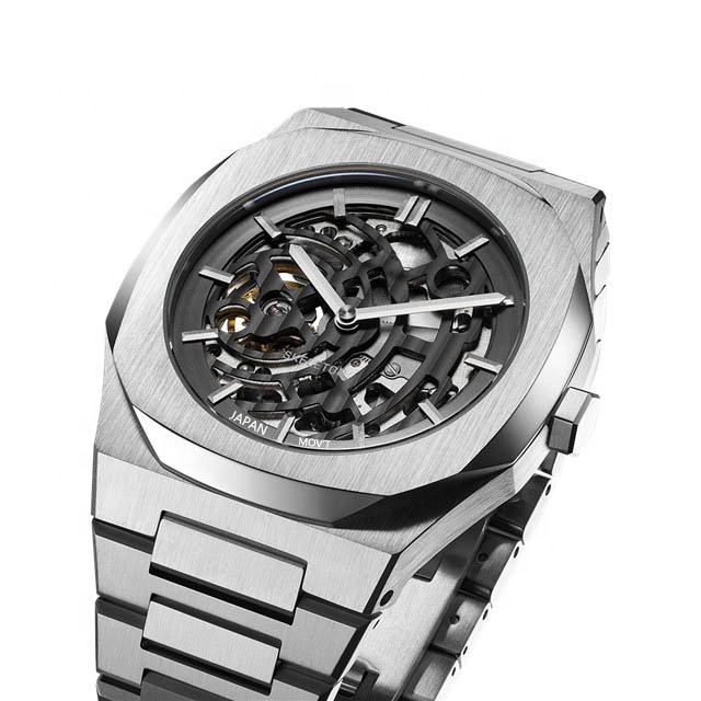 Luxury Private Label Men Watches Stainless Steel Case Automatic Movement Brand Man Watch 