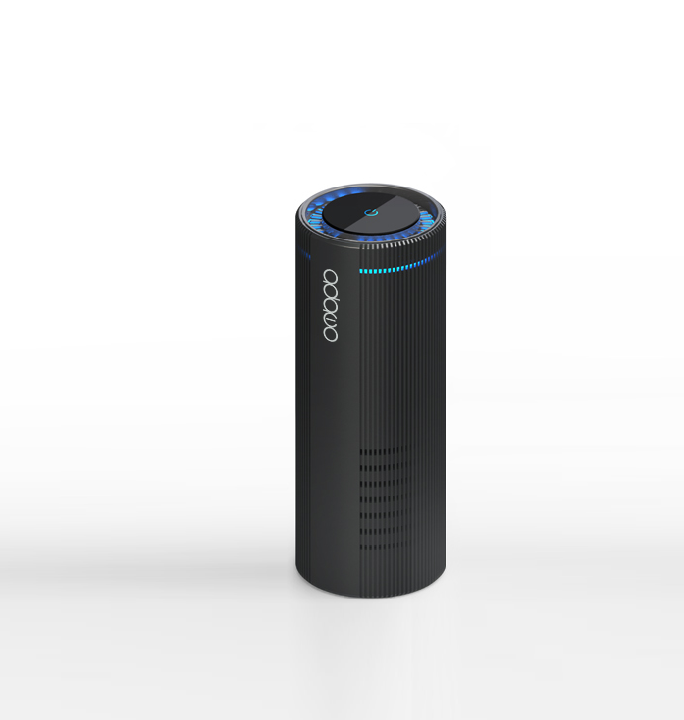 New 2020 Mini Gift Portable Aroma Car Home H13 Hepa Filter Usb Desktop Aluminum Alloy Air Purifier 