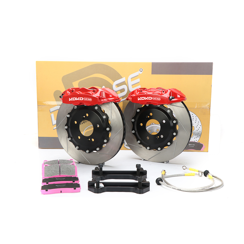 Auto Brake System Best Performance Aluminium Forged Gt4 Big Auto Brake Part For Audi A5 
