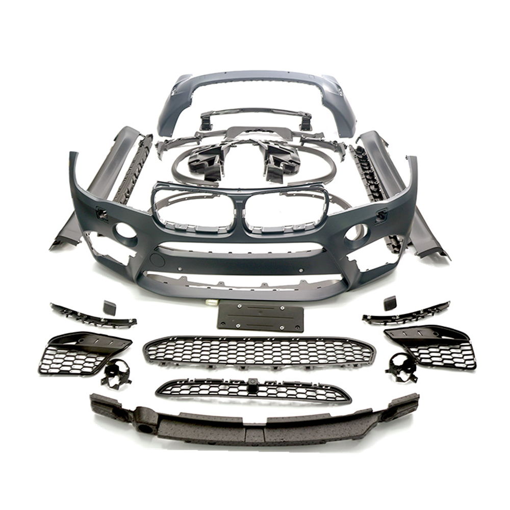 Factory Price For Bmw X5 F15 Modified M-tech Front Bumper With Grill For Bmw Body Kit Car Bumper 2014-2018 