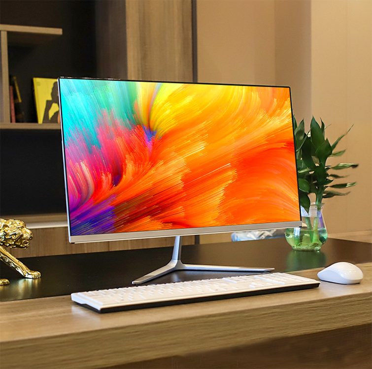 Factory Price Aio 27inch Desktop Computer I7 10700 I9 10900 I7 10700k Ddr4 16gb 512gb Ssd All In One Pc Monoblock Computer 