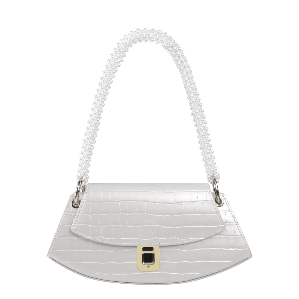 High-tech Fingerprint Lock Rechargeable Women's Leather Purse Ladies Casual Shoulder Bag 