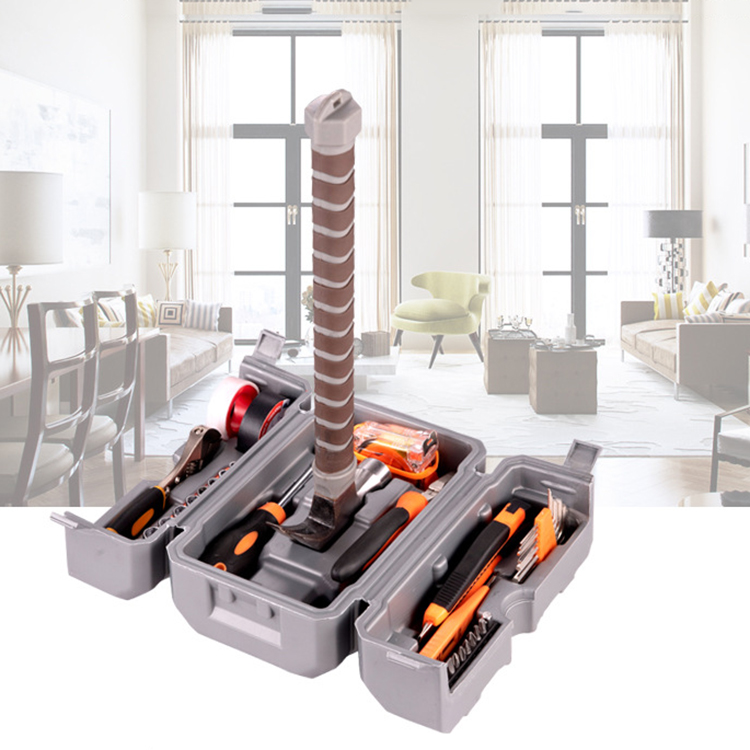 Household Multi-function Repair Portable Thor Hammer Storage Box Folding Hardware Set Box Electric Tool Box 