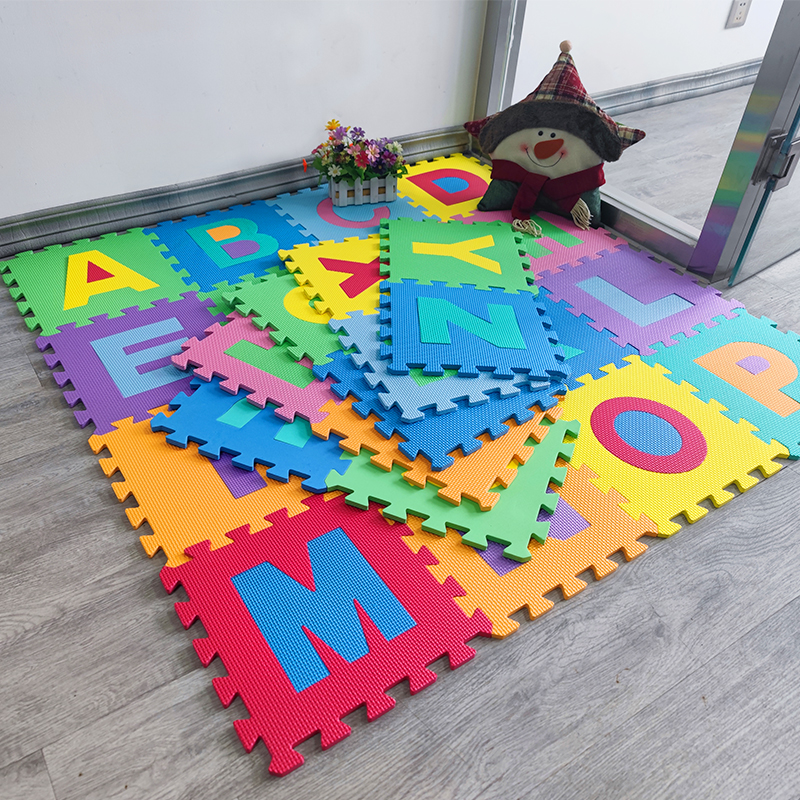Abc Letters Number Interlocking Crawl Playmat Toy Eva Foam Alphabets Jigsaw Puzzle Tiles Baby Mat Baby Play Mat For Kids 