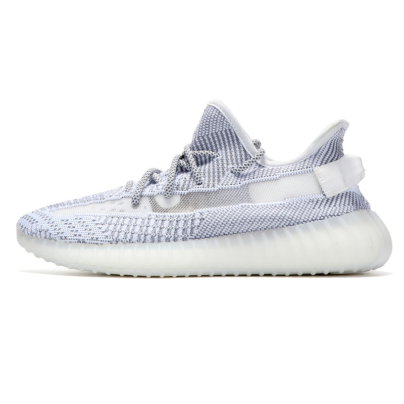 2022 New Original Product Sport Man Latest Design Quality Sports Shoes Fashion Sneaker Casual Yeezy 350 V2 Running Shoes Black 
