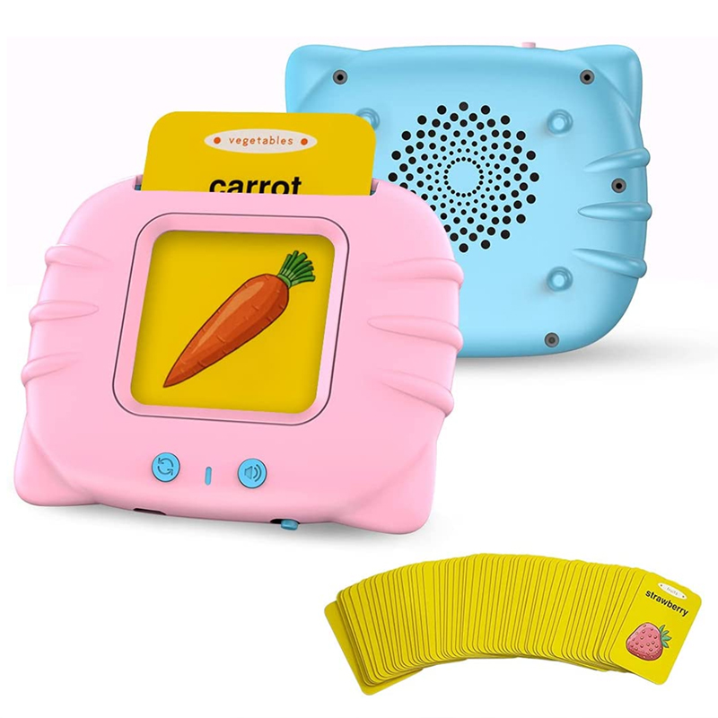 Talking Flashcards Learning Toys For Boys Girls Educational Toddlers Toys Reading Machine With 224 Words 