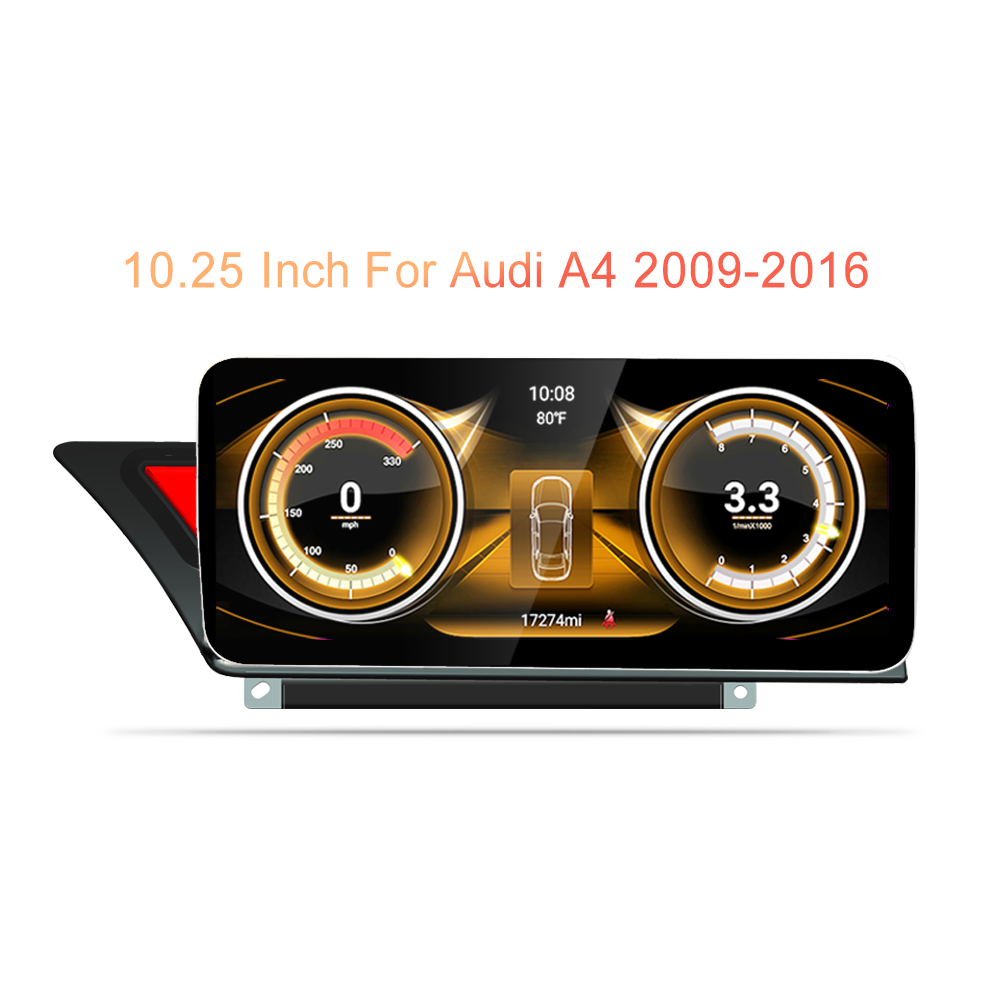 Mcx 12.3" Android 10 Touch Radio Navigation Navigator Mmi 2g Head Unit Screen For Audi A4 B8 A5 B7 B9 2007 2008 2010 2011 2016 