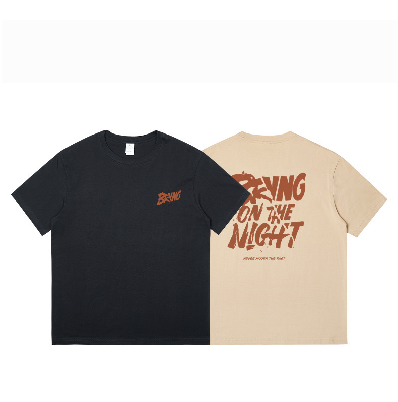 Custom Made Oversized T Shirts 100% Cotton Heavyweight Unisex Women's T-shirts With Printing 