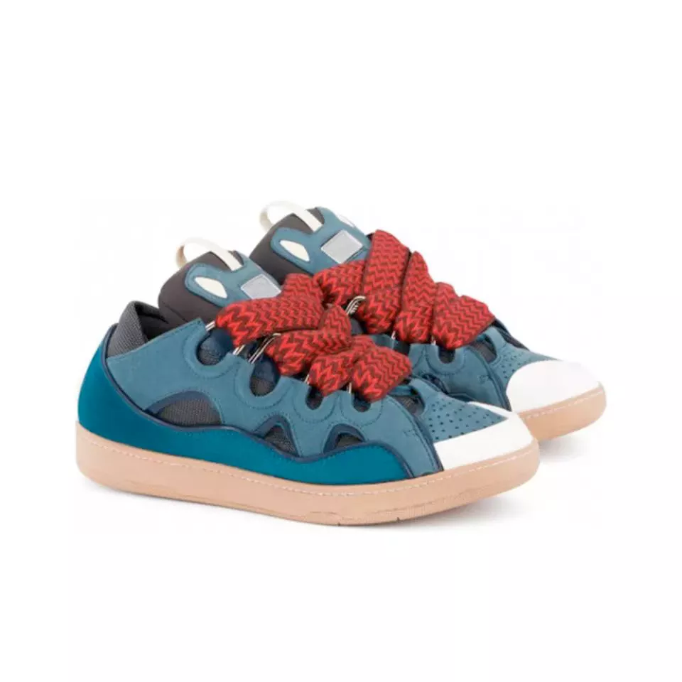 Best Quality Fashion Comfortable Lace-up Women Sneakers Sport Shoes Lanvine Crum Curb Bumpr Bur Man And Women's Fashion Shoes 