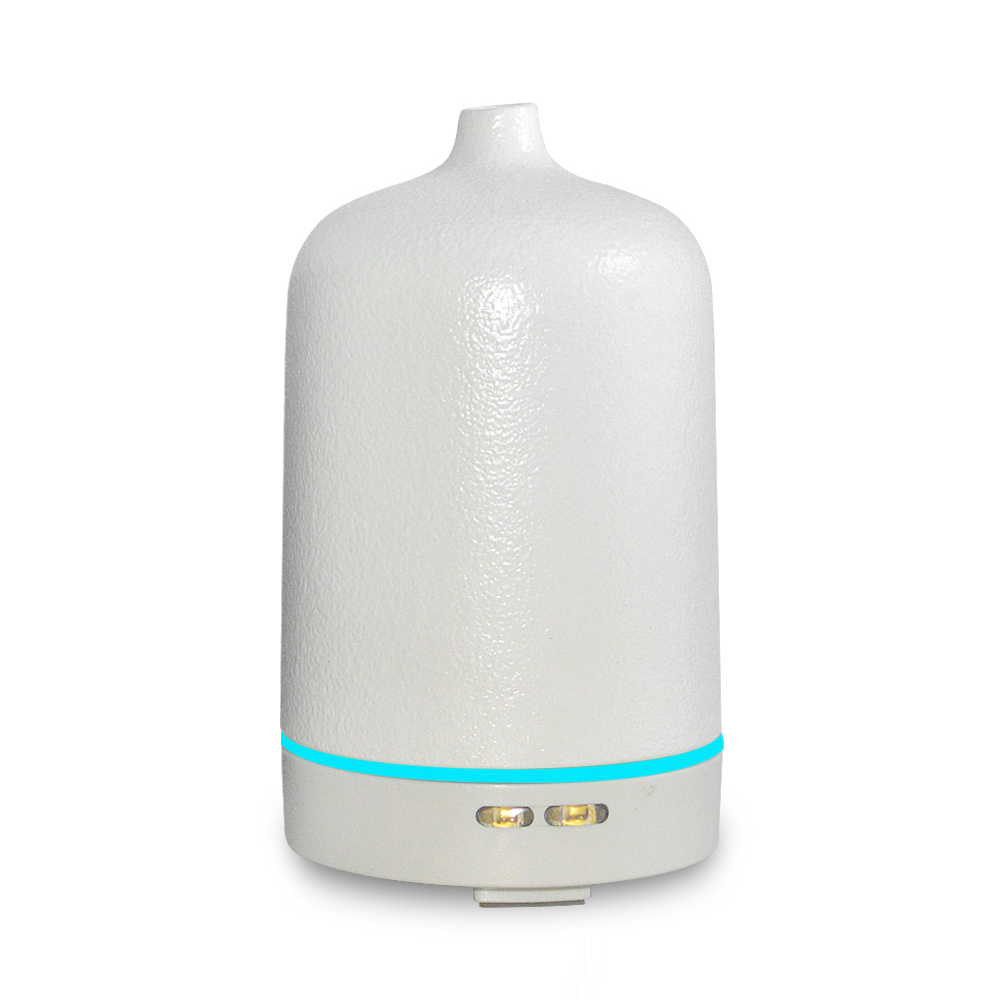 Hand Painted Mini Ultrasonic Aroma Tech Ceramic Stone 100ml Good Home Appliances Essential Oil Diffuser For Home Decoration 