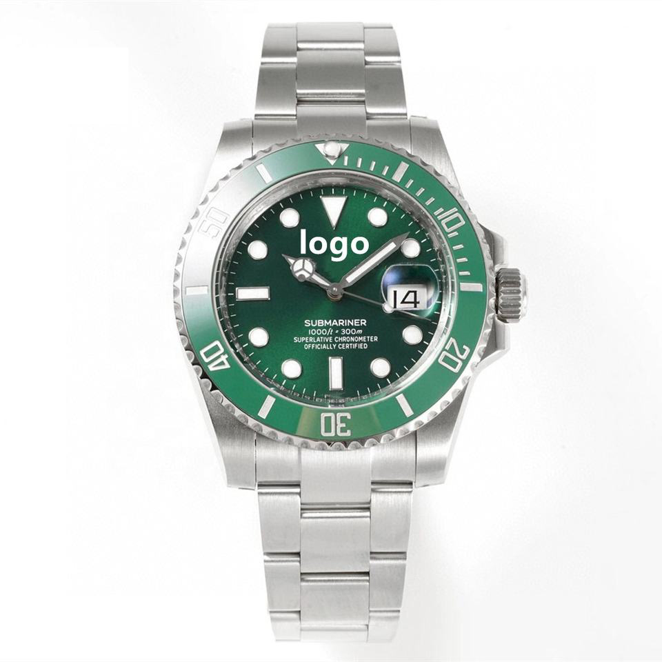 Custom Men's Dive Luxury Watch 904l Steel Size 40mm Eta 3135 Caliber V12 Edition Rollesxadlex Watch Factory Direct 