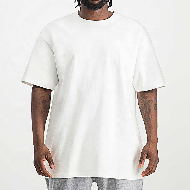 High Quality Men's T- Shirt Supplier Plus Size Plain Custom Blank Tee 100 Cotton Simple No Brand Print Design Unisex Men T Shirt 