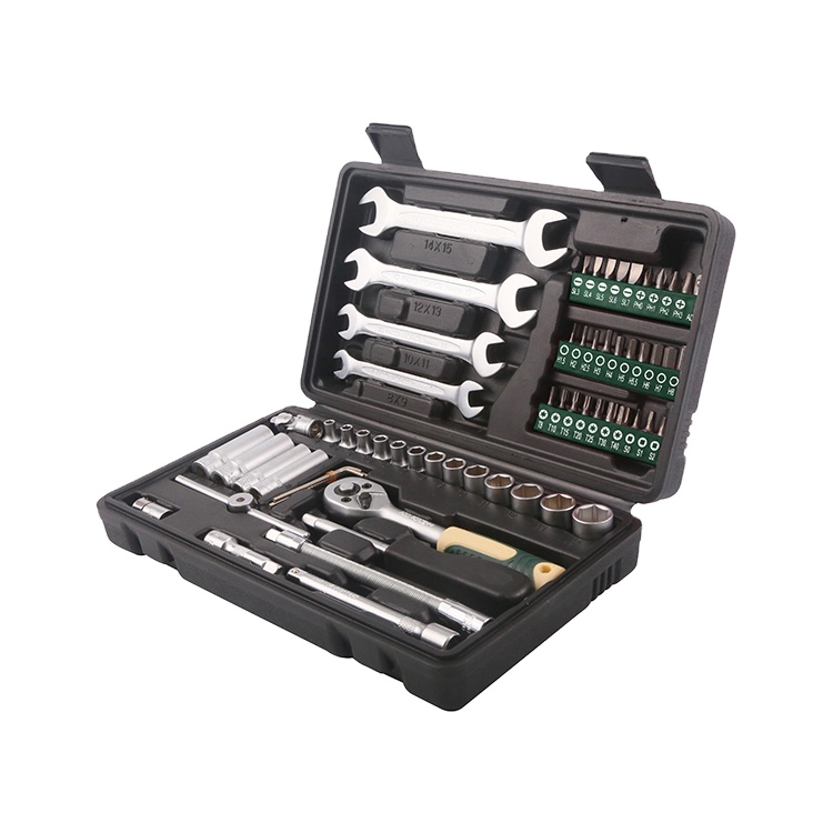 62 Pcs Multi-function Home Car Tool Combo Kits L Sets Sets-box Box With Spanner Kit Household Repair Set Total 