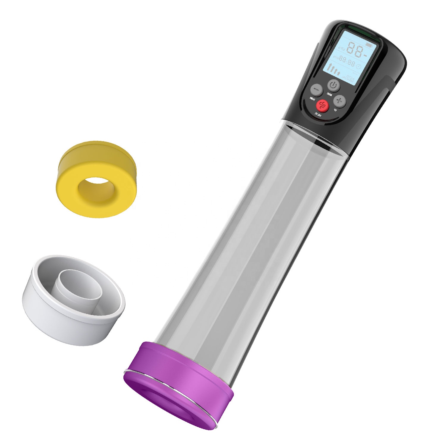 Male Adult Products Rechargeable Smart Automatic Pro Penis Pump Enlarger Toys For Men 