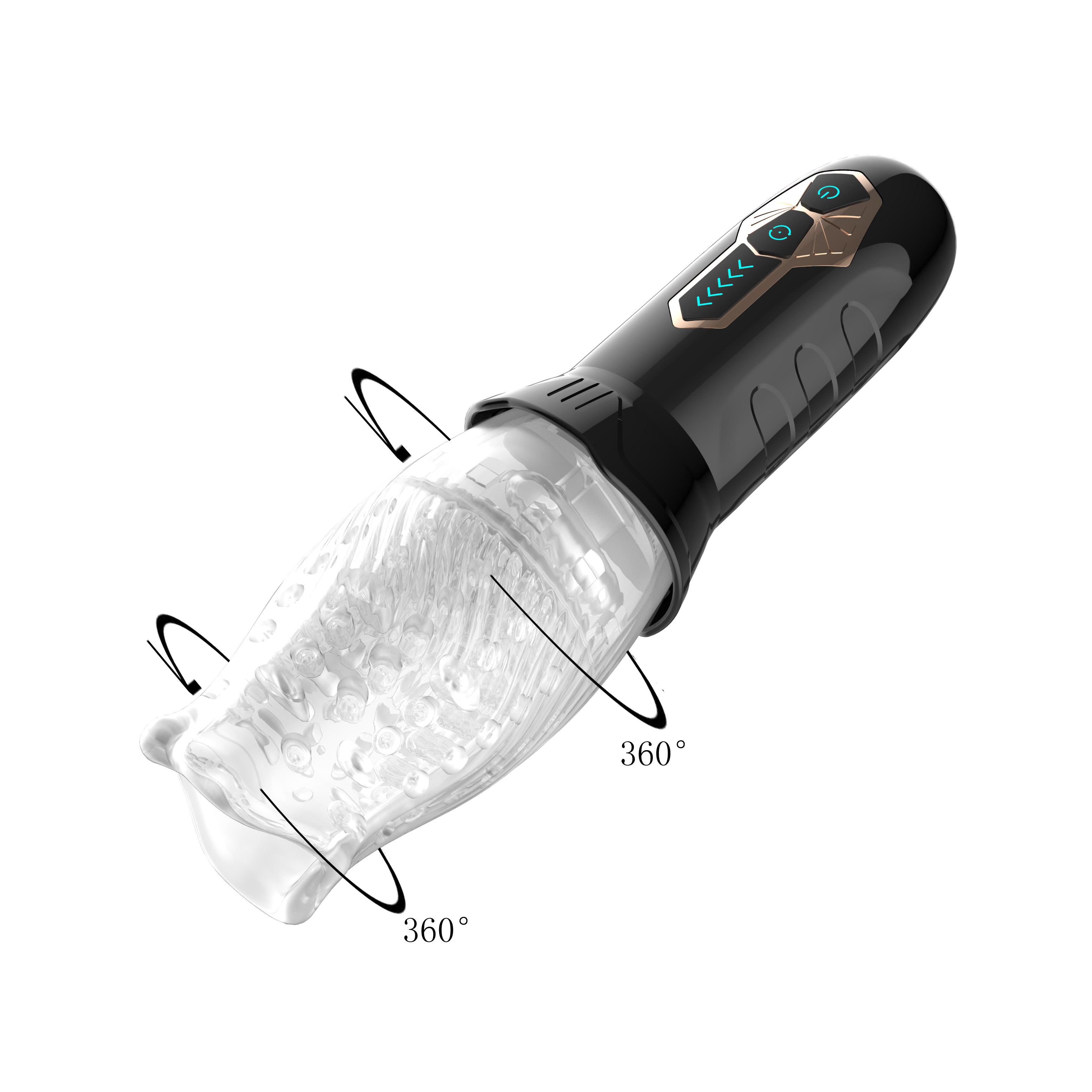 Tiktok Best Seller Gawk Gawk 3000 Rotation Vibration Adult Masturbation Pleasure Sex Toys For Men Penis Pocket 