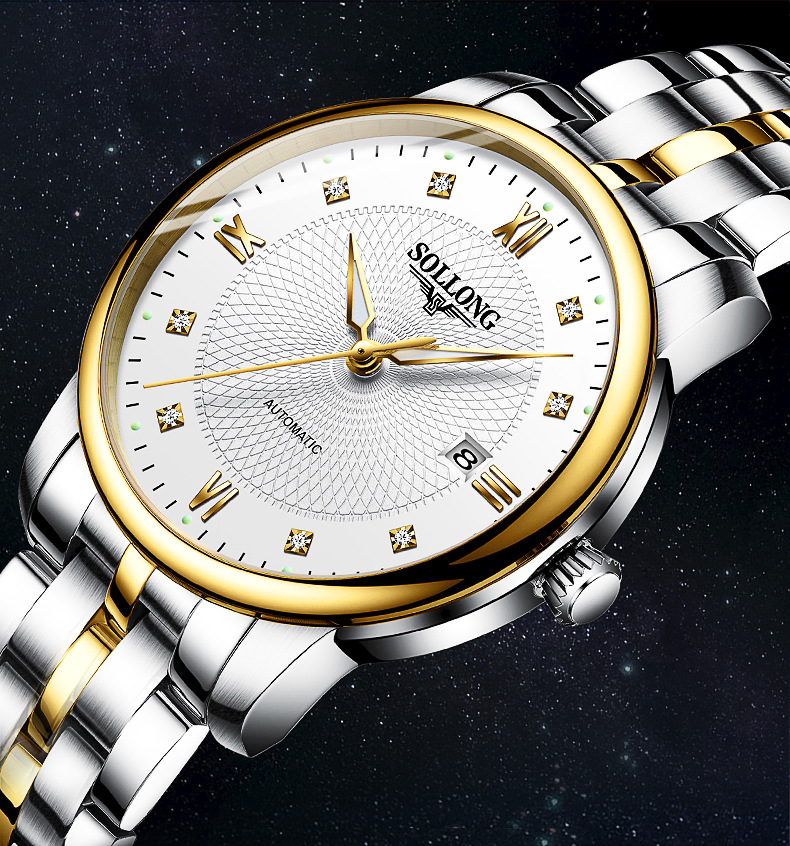 Good Quality Luminous Mechanical Watches For Men 
