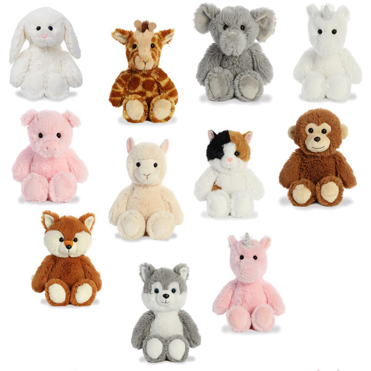 Hot Sell Lovely Heat Toy Cute Microwave Animals Doll Warm Stuffed Plush Toys 
