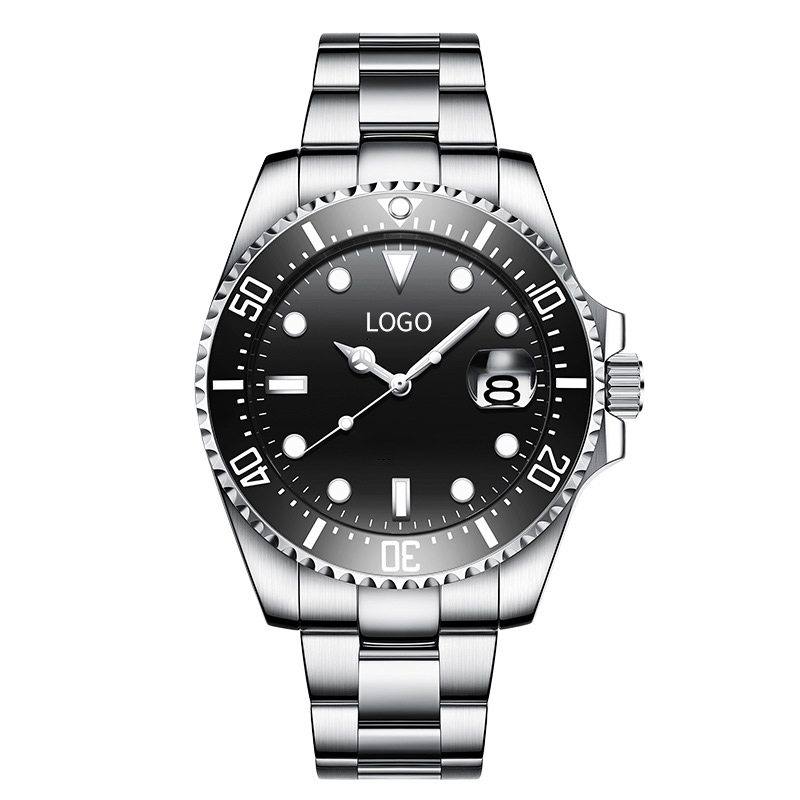 2021 Men's Mechanical Watch Fashion Green Water Ghost Personalized Luminous Waterproof Steel Band Men Watch 