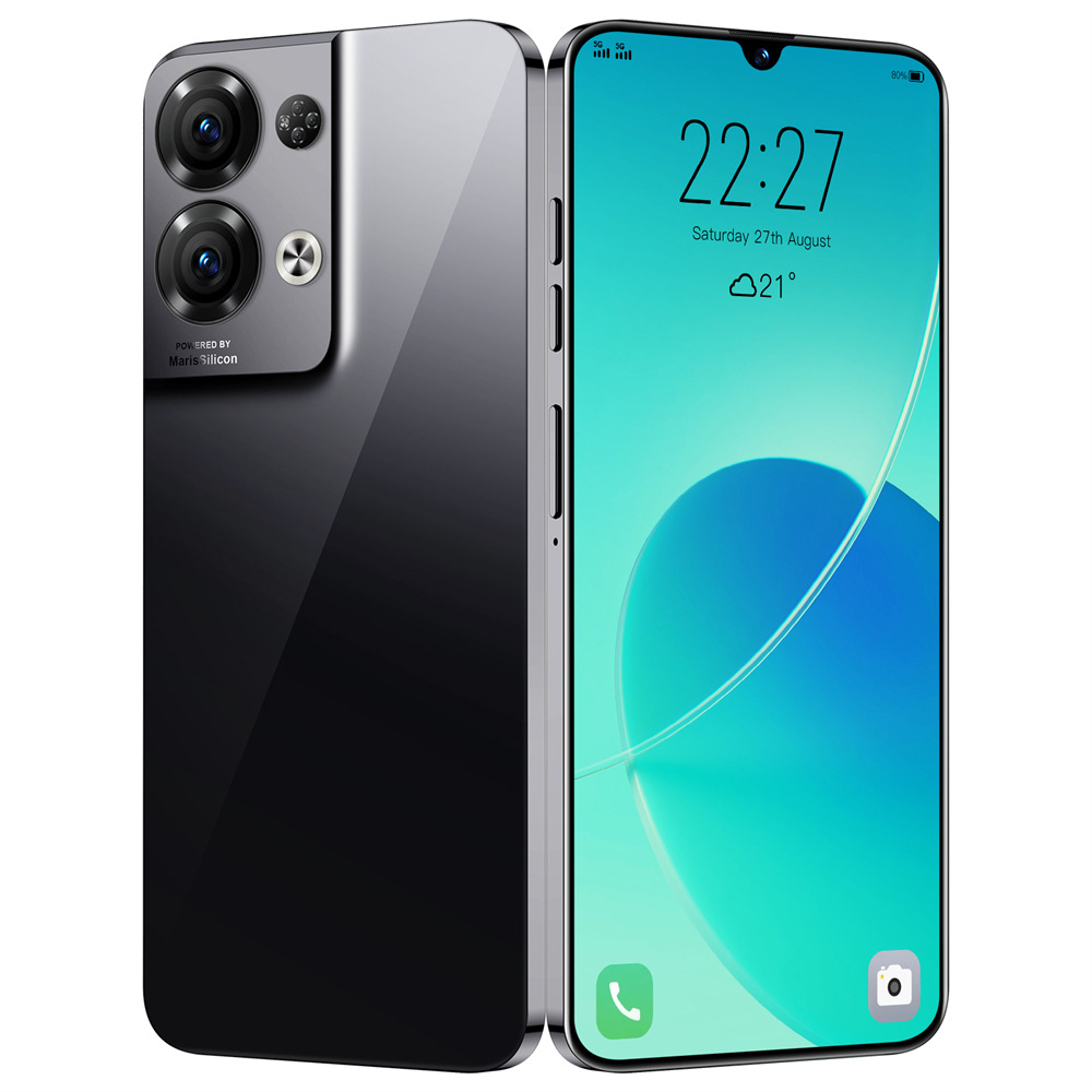 Facco Reno8 16gb+1tb 5.8 Inch 6800mah Low Price Smart Mobile 5g 4g Cell Android Smartphones Dual Sim Mobile Phone