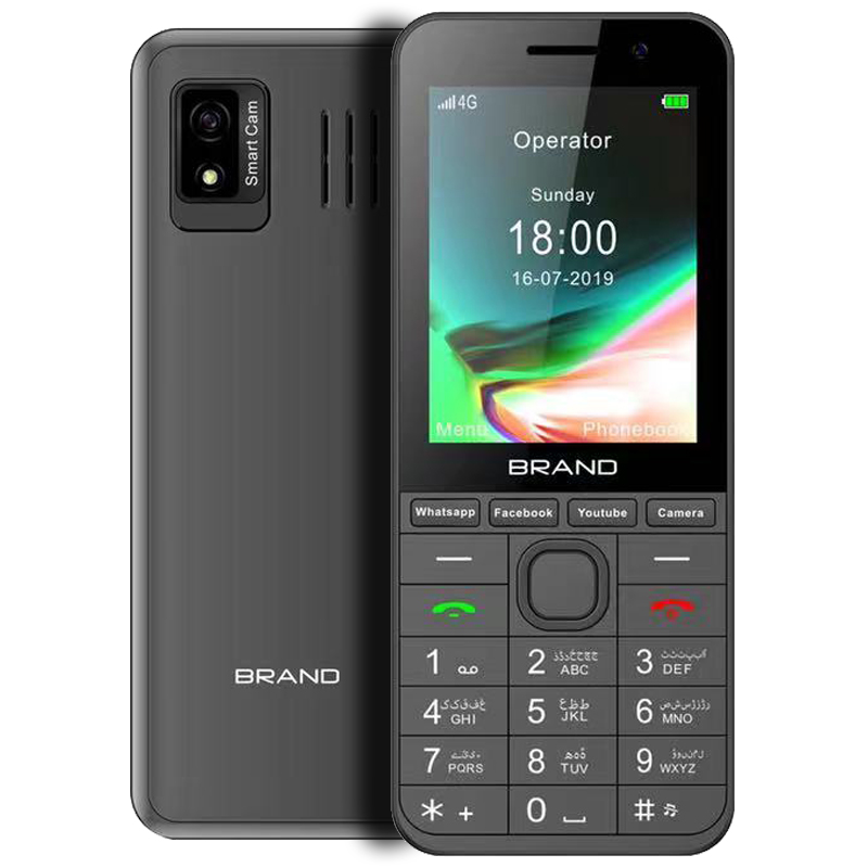 S280 Dual Sim Android 8.1 2.8 Inch Big Button 4g Lte Keypad Mobile Phone 