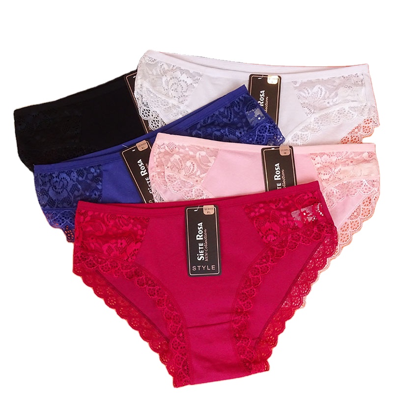 Factory Direct Sale Custom Brand New Fashion Women's Cotton Underwear Women Panties Sexy Underwear Women Lace Cotton Underwear 