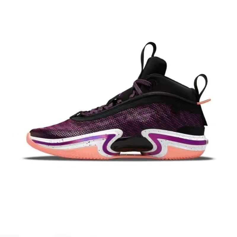 Men's New Aj Basketball Shoes Competition Shoes Sports Air Cushion Shoes 
