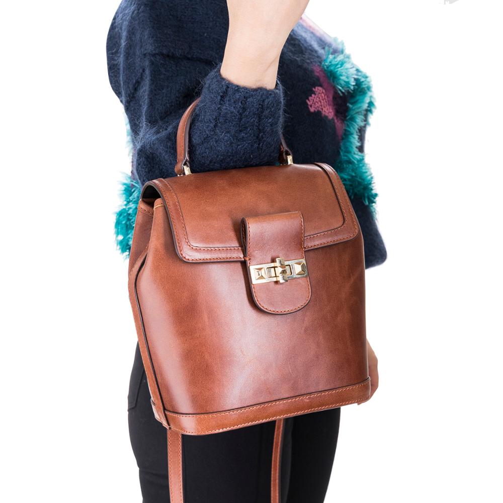 Ruby Leather High Quality Leather Women Handbag 