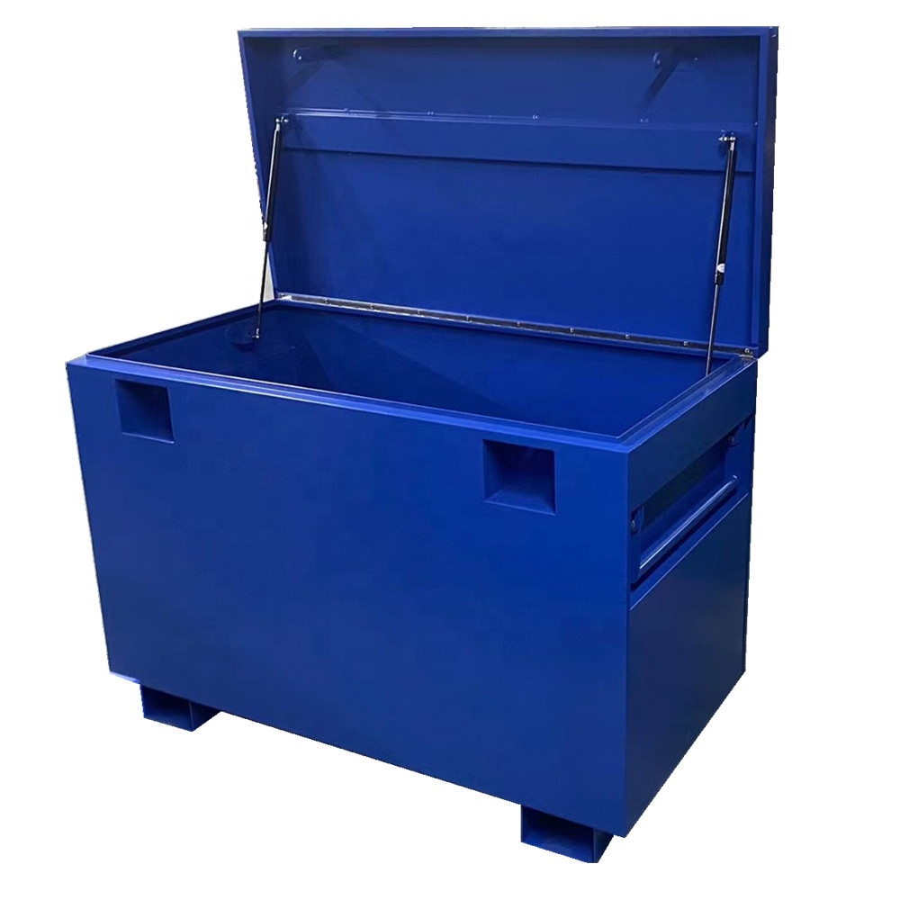 Customized Steel Job Site Tool Box Van Forklift Garage Storage Vault Site Security Tool Box 