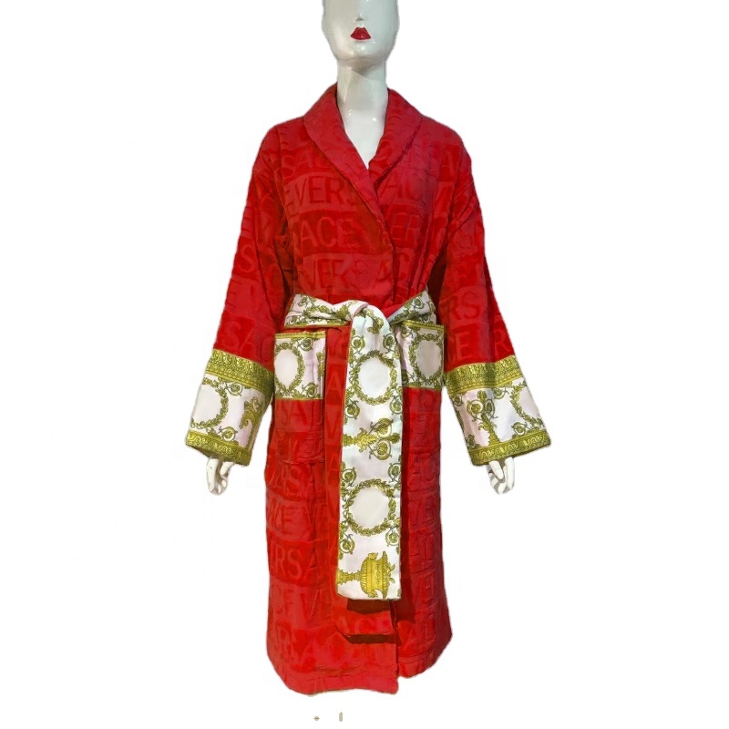 Fashion New Hot Selling Men's Women's 100% Cotton Multi Color Towel Shawl Bathrobe Nightwear Bathrobe Sexy Lingerie 