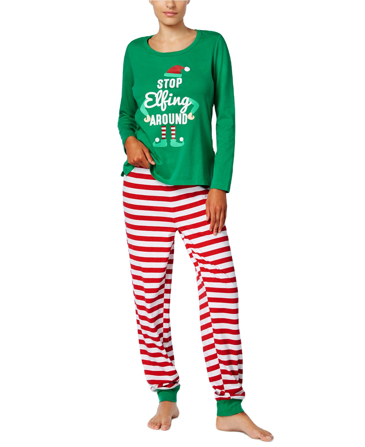 Wholesale Christmas Pajamas Women Warm Winter Cute Sleep Pajamas Sets Female Sleepwear Men Funny Home Clothes 